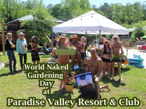 World Naked Gardening Day | Walter Reeves: The Georgia Gardener