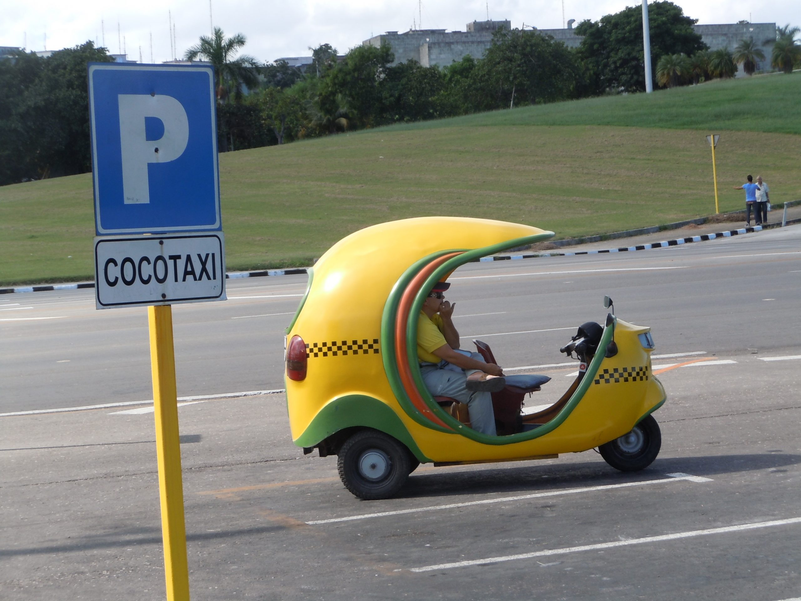 Enjoy a ride in a cocotaxi...equal parts fun and terrifying!