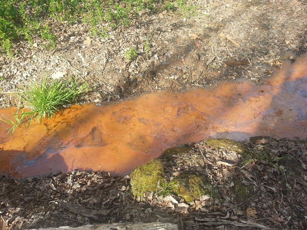 rusty stream water 1