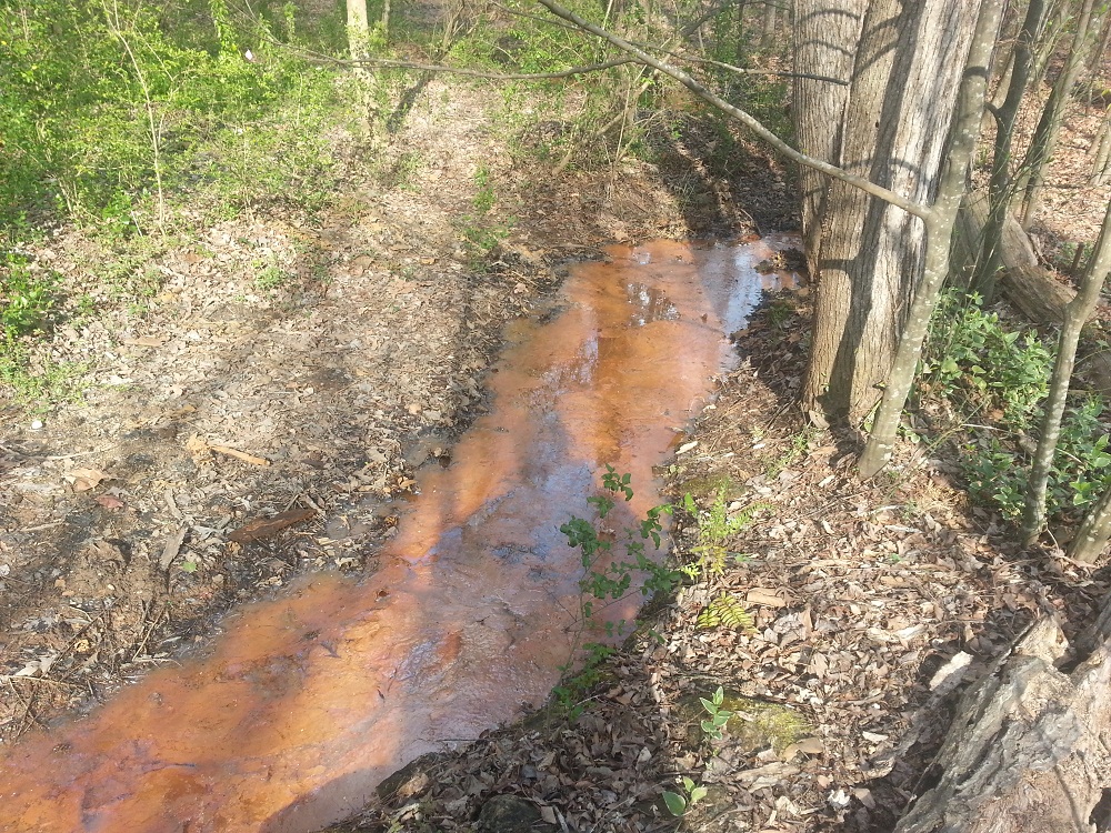 rusty stream water 2