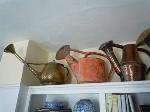 watering cans