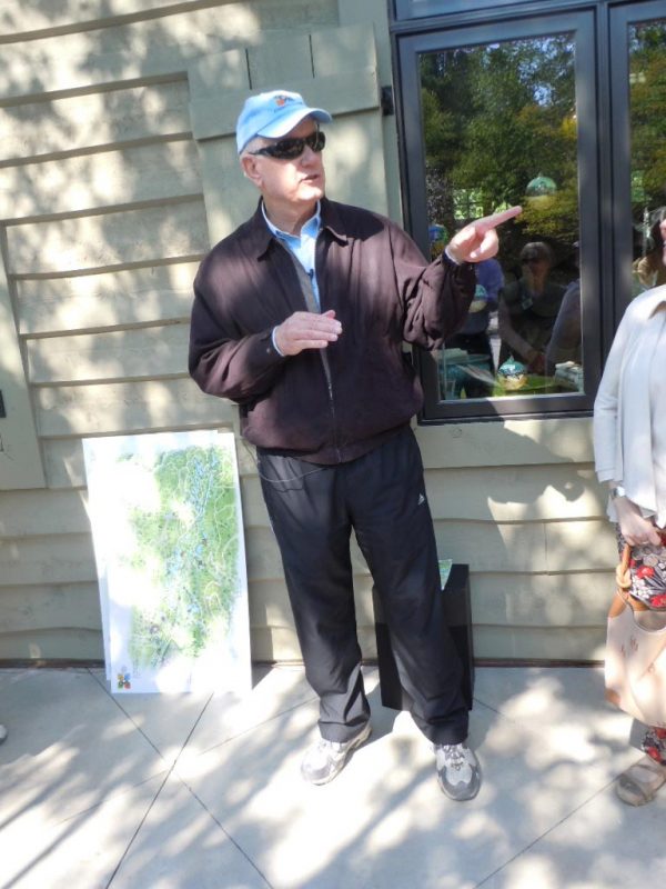 Jim Gibbs at Gibbs Gardens