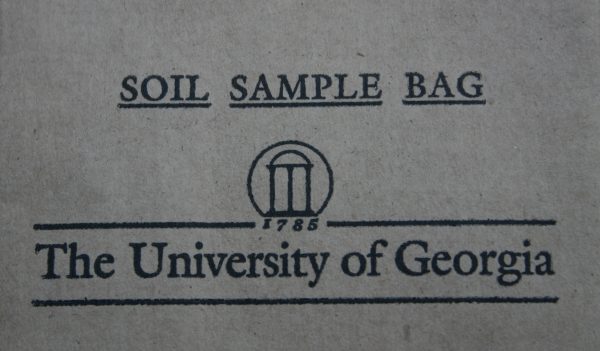 soil sample bag